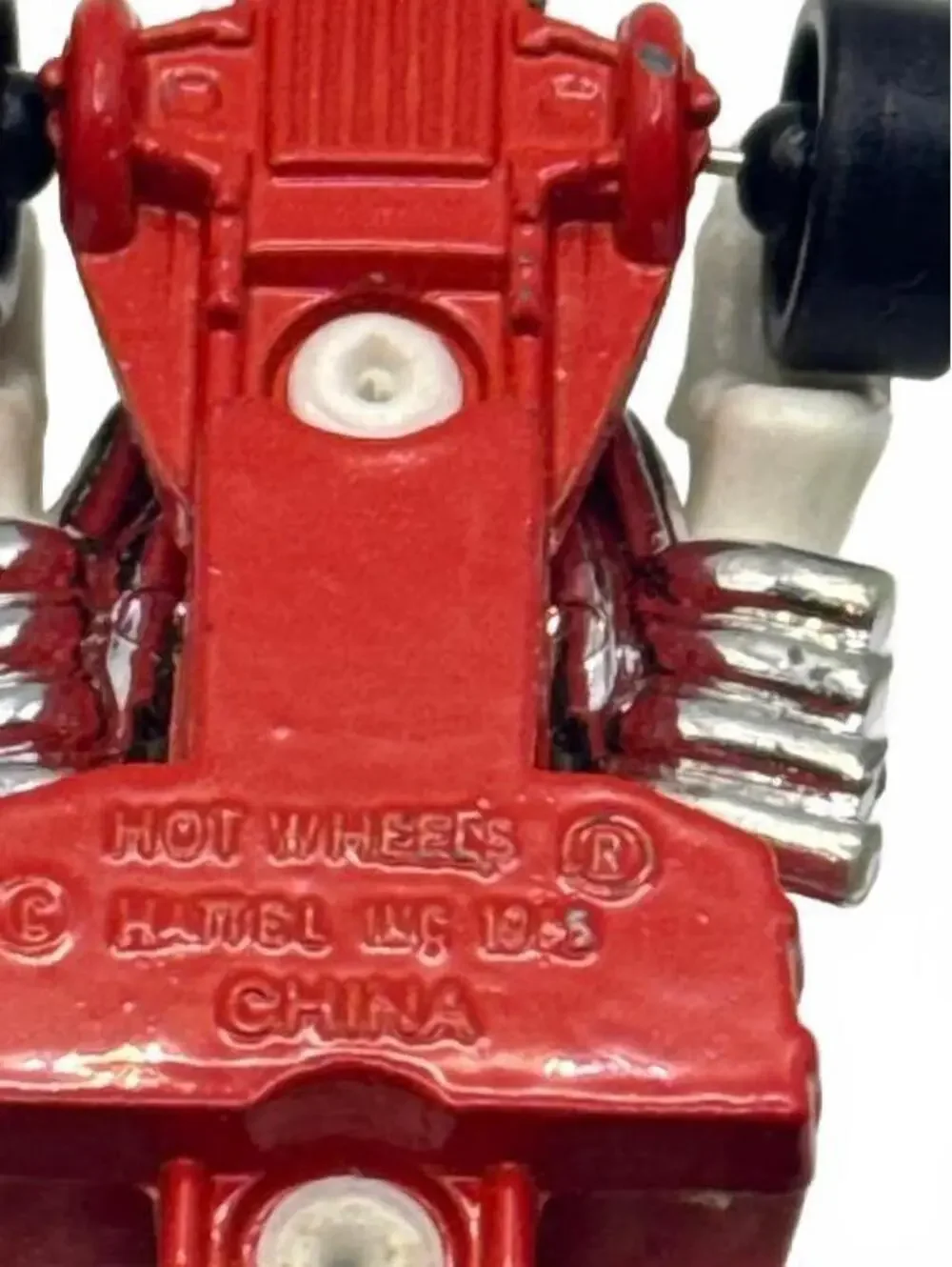 Hot Wheels 1985 Cow-Themed Dragster Diecast Car